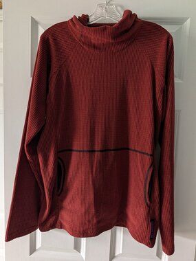 Melanzana Men's Micro Grid Hoodie V2 - Medium, Canyon